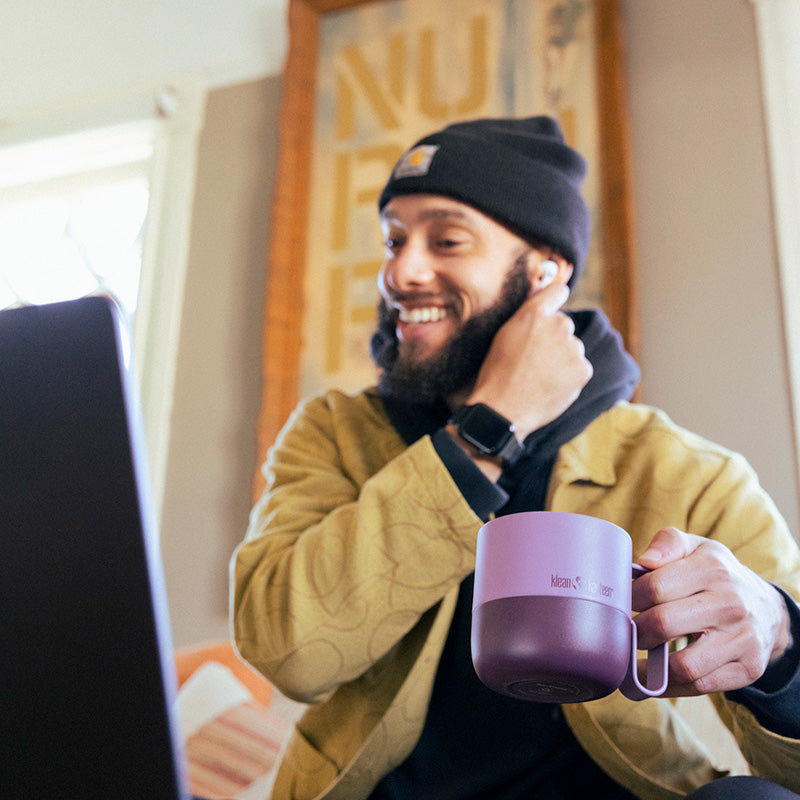rise-drinkware-set-o3 12oz_rise_coffee_mug_dusty_orchid_guy_laptop_square.jpg