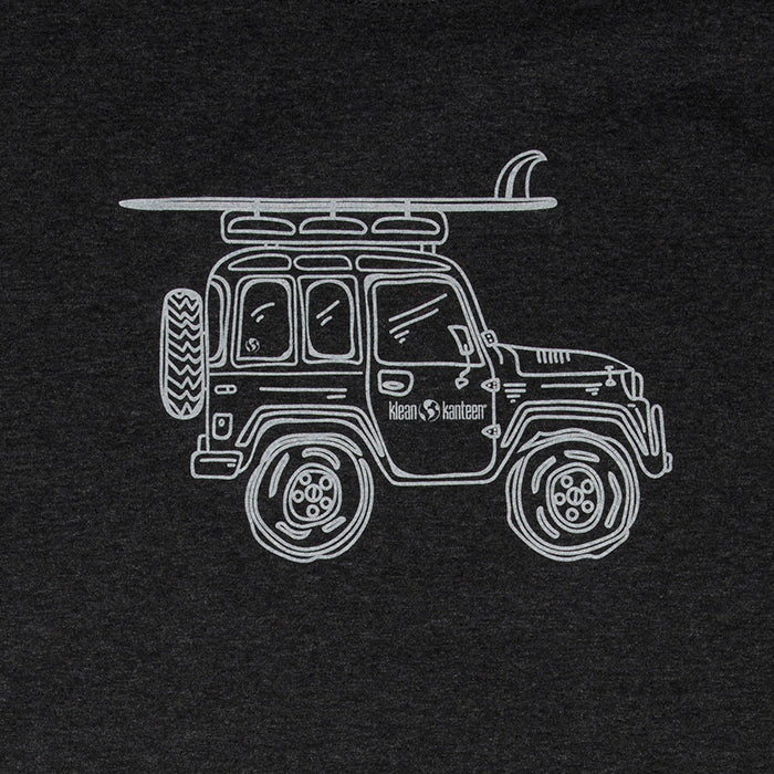 adventure-vehicle-t-shirt-s9 klean_shirt_jeep_front_closeup_lifestyle.jpg